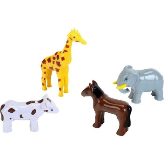 Puzzle Magnético Infantil Klein Funny Puzzle Animales 3D Set 4 Piezas
