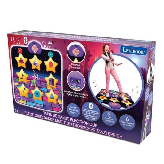 Tappeto da ballo Lexibook DM10 LED Bluetooth