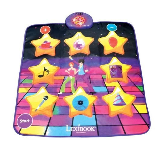 Tappeto da ballo Lexibook DM10 LED Bluetooth