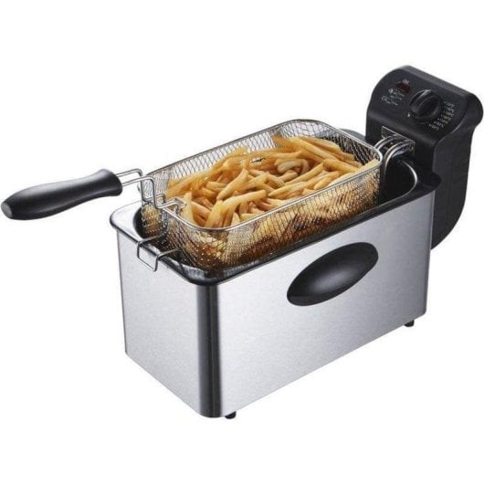 Friteuse Continental Edison CERFR3IN2 3 L 2000 W avec thermostat réglable