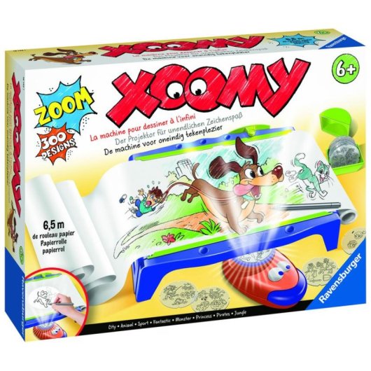 Mesa Proyector Dibujo Ravensburger Xoomy Maxi con Zoom LED 180% y Formato A4