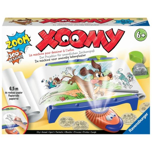 Mesa Proyector Dibujo Ravensburger Xoomy Maxi con Zoom LED 180% y Formato A4