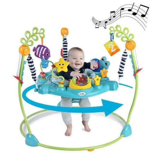 Área de Jogo Educativa Baby Einstein Ocean Explorers Curiosity Cove 2 em 1