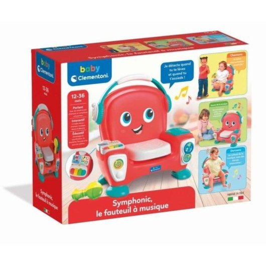 Assento musical Clementoni Symphonic com sensor de assento