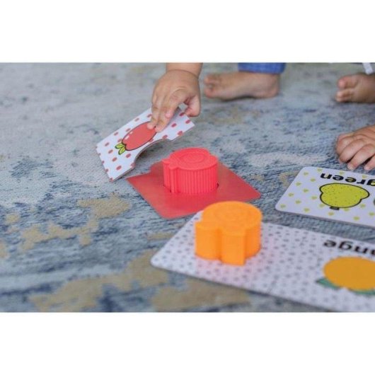 Puzzle sensoriel Infantino My First Sensory & Shapes Fruits 24 pièces