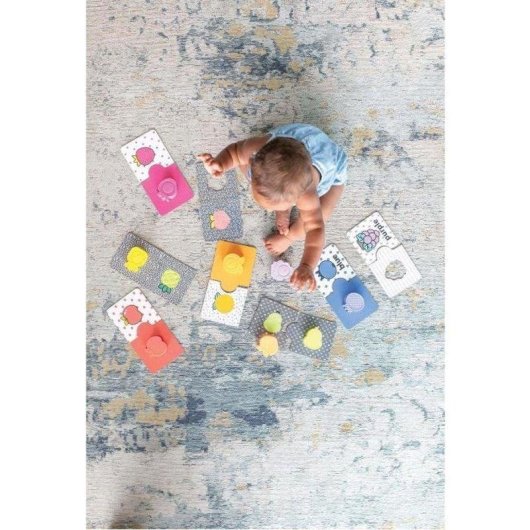 Puzzle sensoriel Infantino My First Sensory & Shapes Fruits 24 pièces