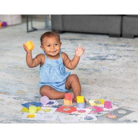 Puzzle sensoriel Infantino My First Sensory & Shapes Fruits 24 pièces