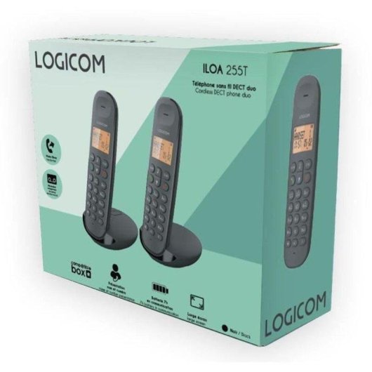 Telephone Logicom Iloa 255t Duo DECT