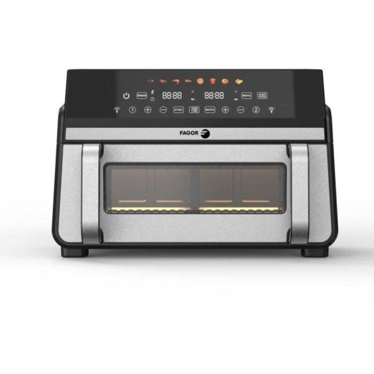 Heißluftfritteuse Fagor FG10AF 11L Sichtfenster Touch 2200W 8 Programme