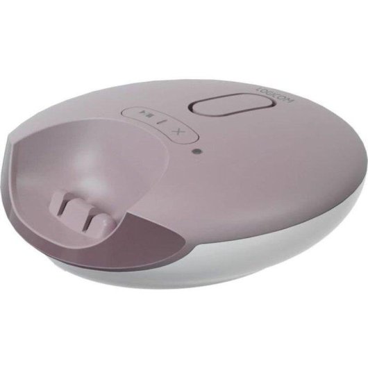 Schnurloses Telefon Logicom Iloa 155t Taupe mit Anrufbeantworter Freisprech