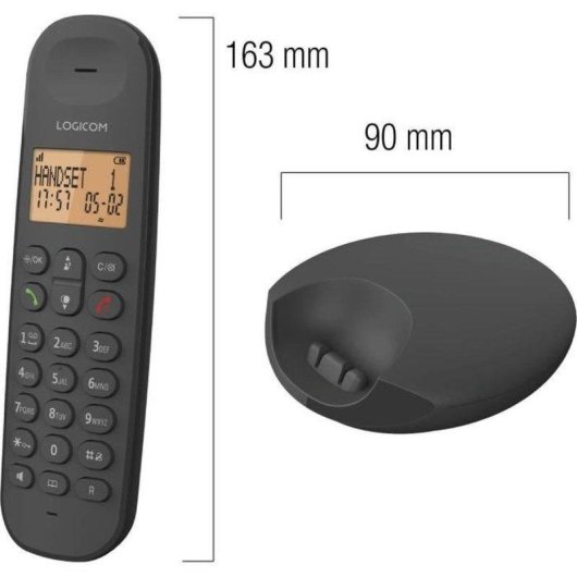 Telephone fixe sans fil Logicom Iloa 350 Trio