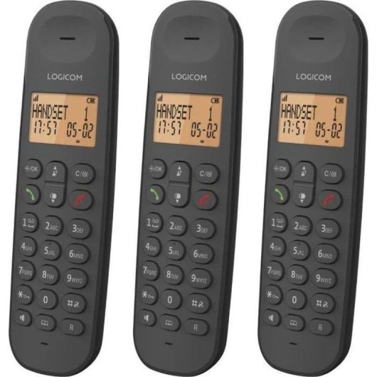 Telephone fixe sans fil Logicom Iloa 350 Trio