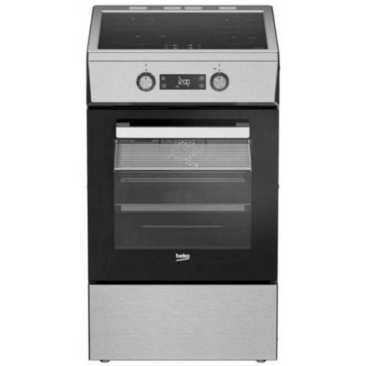 Cuisine a induction BEKO FSM59300XDS Quatre foyers 60 L