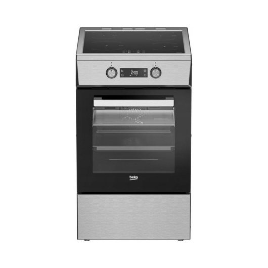 Cuisine a induction BEKO FSM59300XDS Quatre foyers 60 L