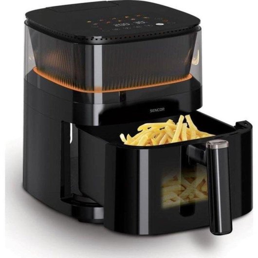 Air Fryer Sencor SFR 5050BK 5L 1500W 10 Programas Ecrã Digital