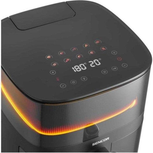 Air Fryer Sencor SFR 5050BK 5L 1500W 10 Programas Ecrã Digital