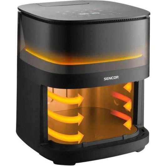 Air Fryer Sencor SFR 5050BK 5L 1500W 10 Programas Ecrã Digital