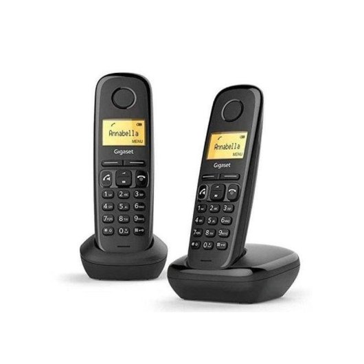 Schnurloses Telefon Gigaset A270 Duo mit Anrufer-ID, Freisprechen, 80 Kontakte