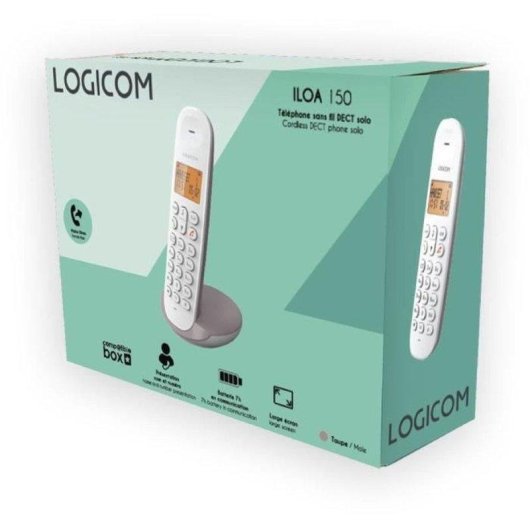 Telephone DECT Logicom Iloa 150 Sans repondeur