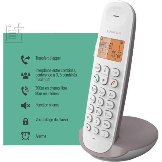 Telephone DECT Logicom Iloa 150 Sans repondeur