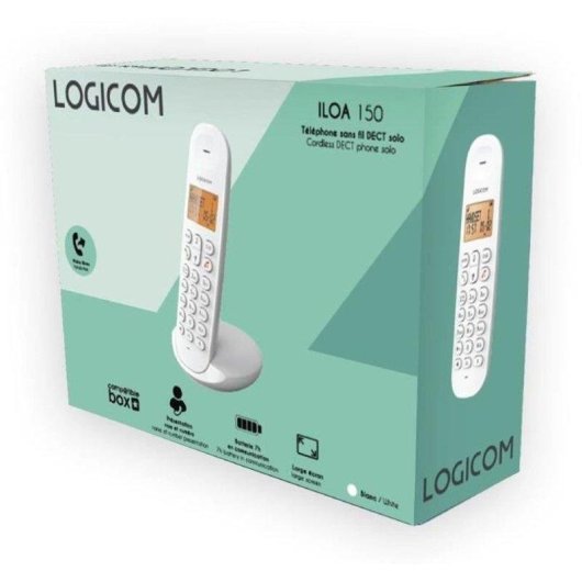 Telephone Logicom Iloa 150 DECT Sans Fil 4 Lignes