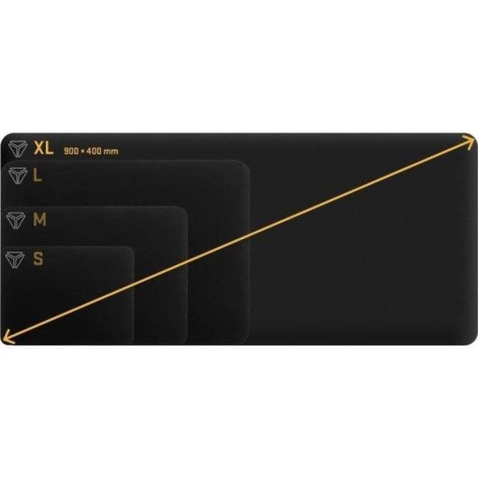 Tapis de souris Gaming Yenkee Speed Top XL 900x400mm
