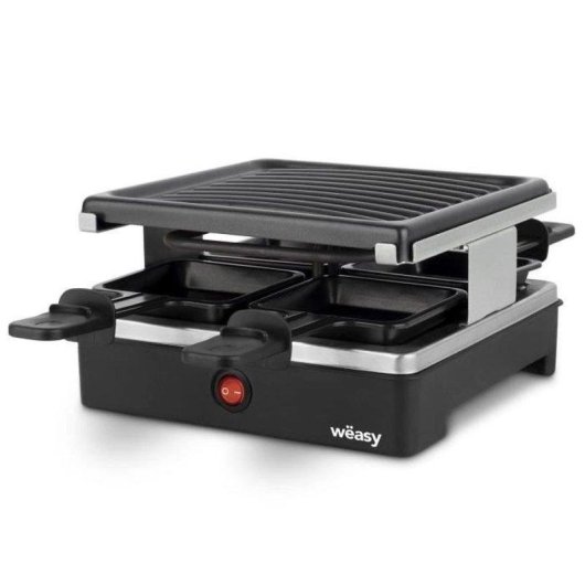 Raclette Weasy Luga40 Grill 600 W fuer 4 Personen