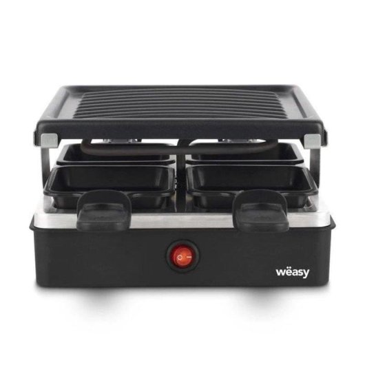 Raclette Weasy Luga40 Grill 600 W fuer 4 Personen