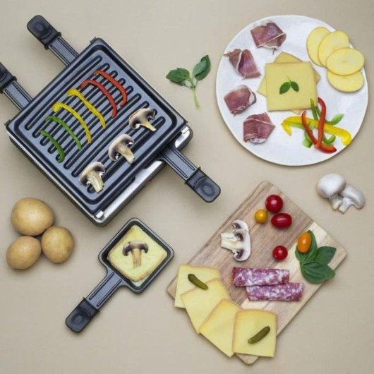 Raclette Weasy Luga40 Grill 600 W fuer 4 Personen