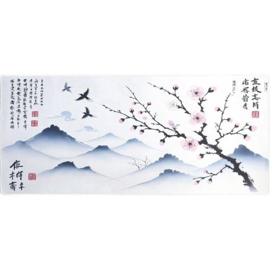Tapis de souris The G-lab Pad Sakura XXL 900x400x4 mm antidérapant