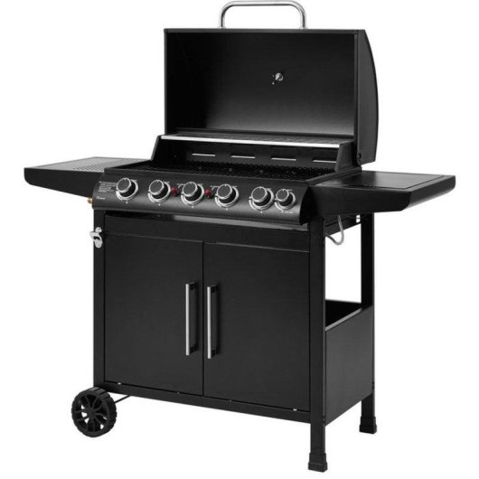 Barbecue au gaz Cookingbox Paarl 5sb 5 brûleurs principaux thermostat