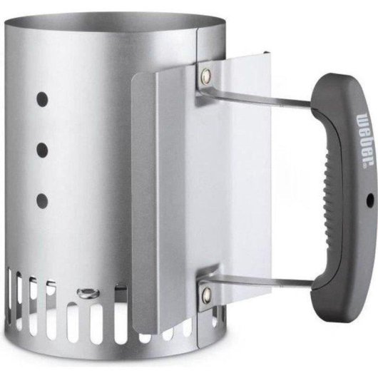 Accendigrilli Rapidfire Weber Acciaio Inox Grigio per Carbone