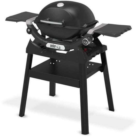 Barbecue à gaz Weber Q 1200 N Noir avec support 2,94 kW allumage piezo