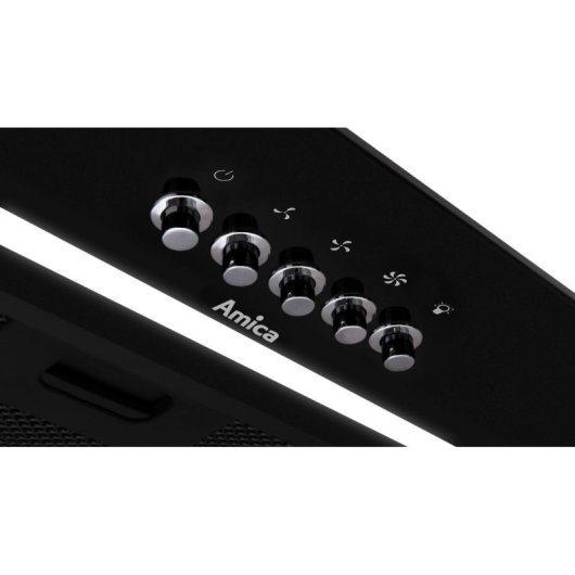 Campana extractora Amica OMP6255BG Umluft 55 cm LED