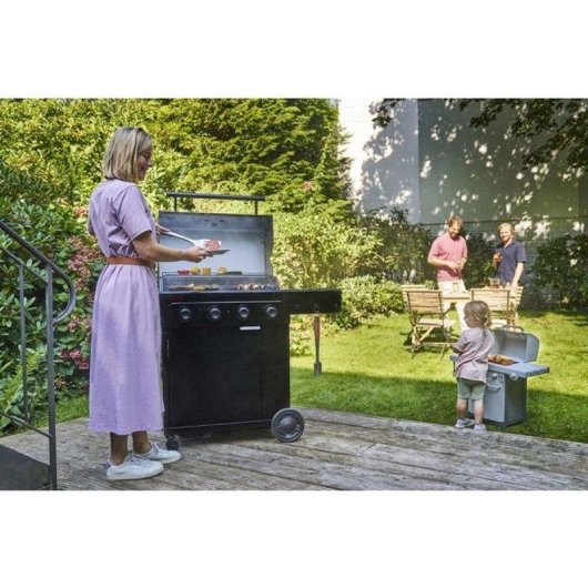 Barbecue à gaz Char-Broil Essential 4G 4+1 brûleurs Tru-Infrared noir