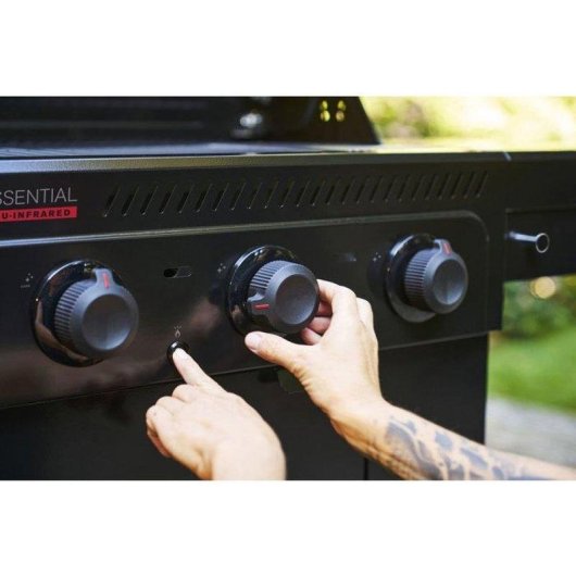 Barbecue gaz Char-Broil Essential 3G 3+1 brûleurs 7,9 kW TRU-Infrared