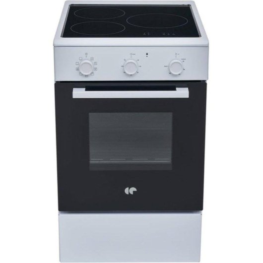 Plaque cuisson induction 50 cm Continental Edison CECI3F50W Blanche