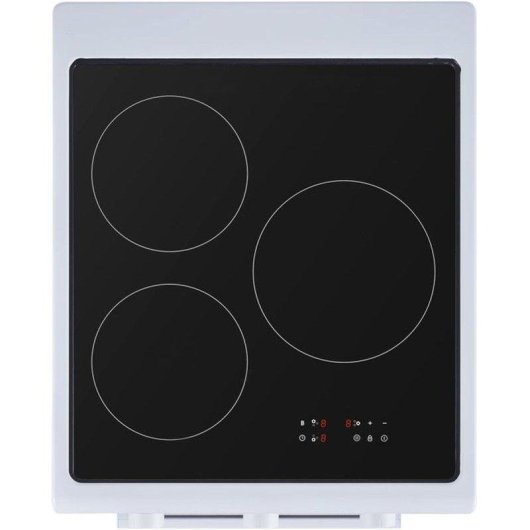 Plaque cuisson induction 50 cm Continental Edison CECI3F50W Blanche