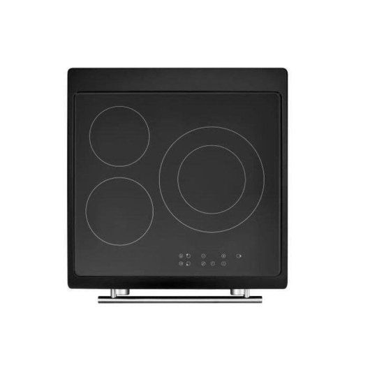Cuisinière à induction Continental Edison CECI60FPB 65 L 3 zones 9 niveaux noir mat