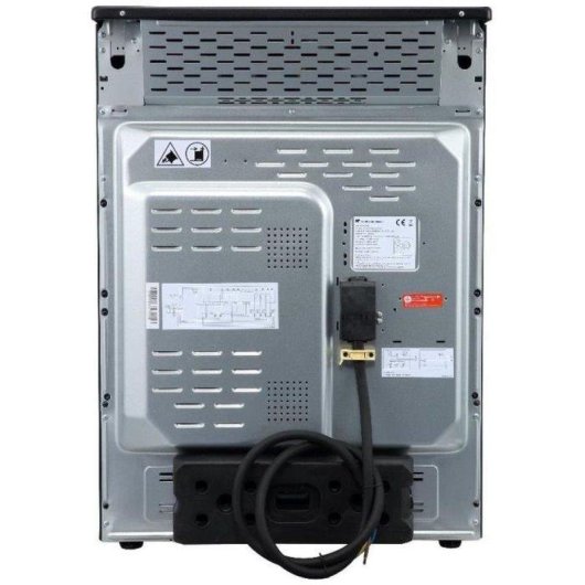 Cuisinière à induction Continental Edison CECI60FPB 65 L 3 zones 9 niveaux noir mat