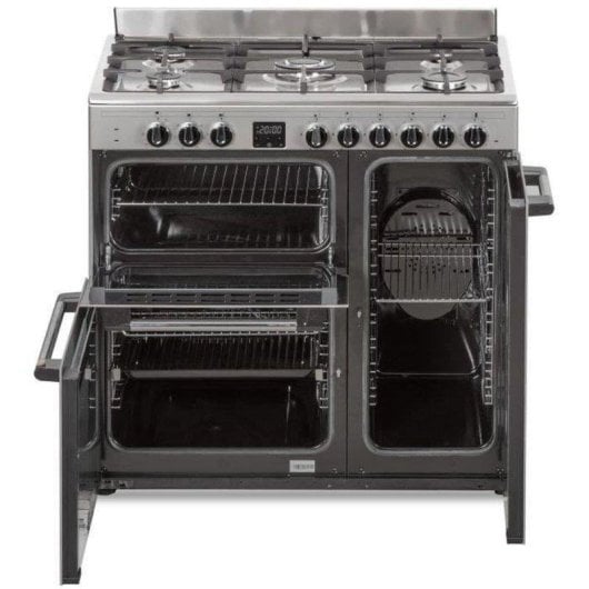 Cuisinière à gaz Continental Edison CECP903FIX 90 cm 5 feux 3 fours