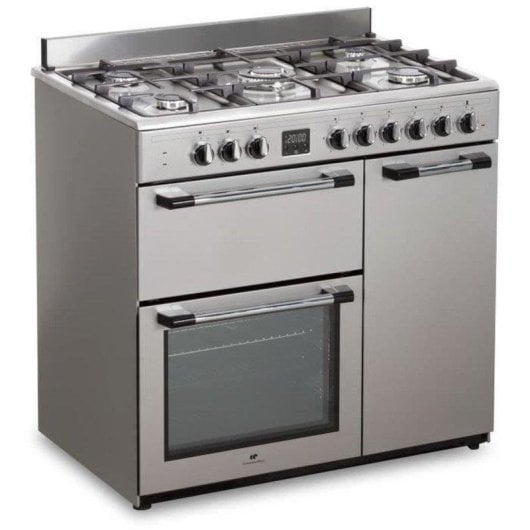 Cuisinière à gaz Continental Edison CECP903FIX 90 cm 5 feux 3 fours