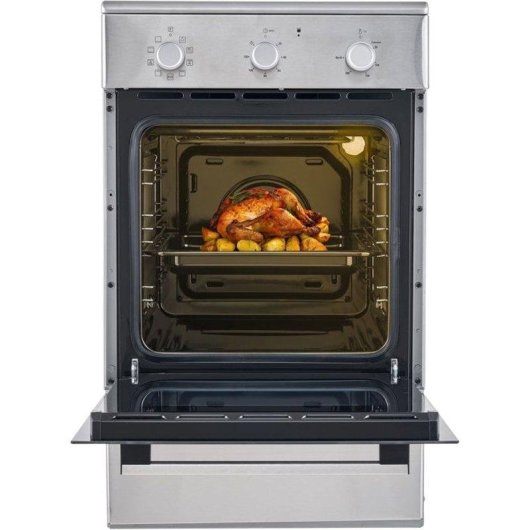 Cuisine à induction Continental Edison CECI3F50S 3 zones Horno 51 L Plata