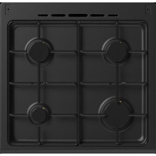 Cuisinière à gaz indépendante Continental Edison CECG60FCB1 4 feux Four catalytique 60L