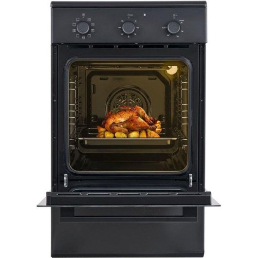 Induktionskochfeld Continental Edison CECI3F50B 3 Felder und Backofen 51 L