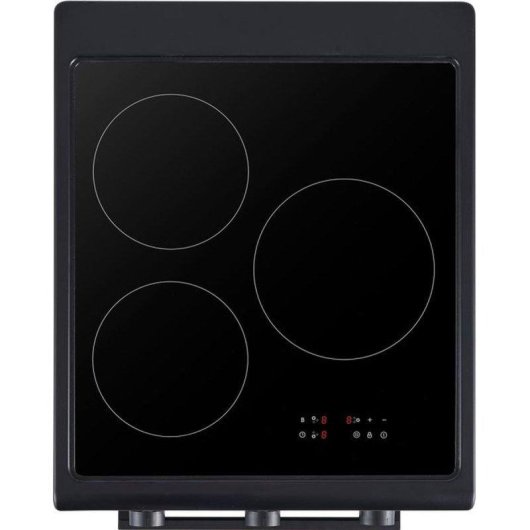 Induktionskochfeld Continental Edison CECI3F50B 3 Felder und Backofen 51 L