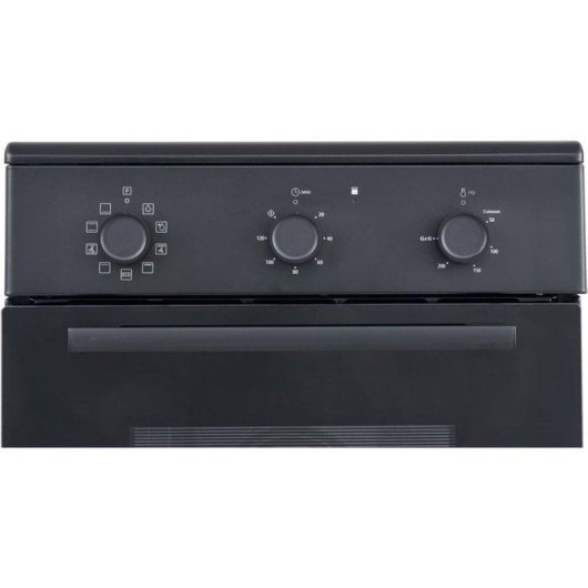Induktionskochfeld Continental Edison CECI3F50B 3 Felder und Backofen 51 L