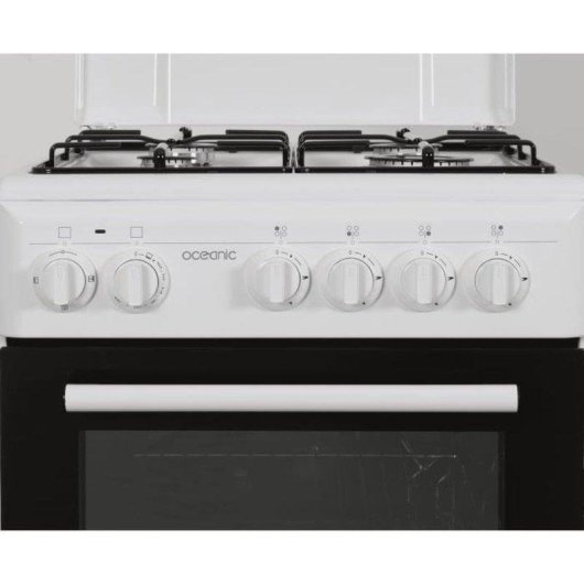 Cuisinière Oceanic OCEACG50GW 4 feux four 45L classe A+ blanc
