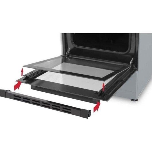 Cuisiniere Oceanic 50x50 cm plaque vitrocermamique 3 zones