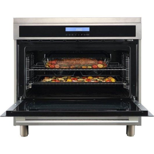 Cuisinière à induction Continental Edison Cecpi9060ixd 90 cm 5 zones